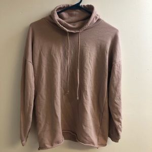 super comfy pink/nude sweatshirt